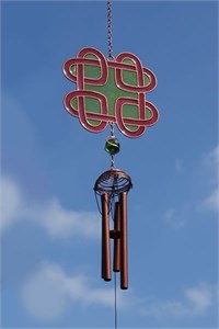 Four Hearts Wind Chime
