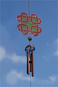 Four Hearts Wind Chime