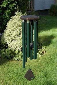 Nature&#39;s Melody Wind Chime, 91 cm forest green