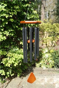 Adante Wind Chime, 86 cm satin black