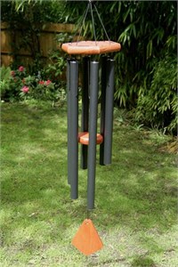 Nature&#39;s Melody Wind Chime, 91 cm black