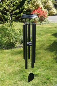 Concerto Wind Chime, 122 cm satin black