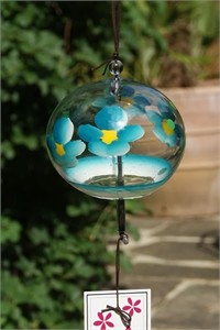 Blue Flower Wind Chime