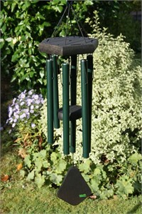 Nature&#39;s Melody Wind Chime, 60cm forest green