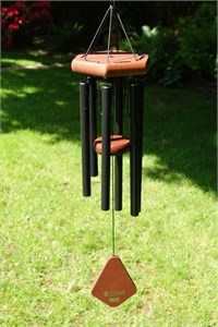 Nature&#39;s Melody Wind Chime, 60 cm black