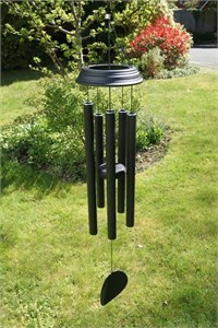 Concerto Wind Chime, 91 cm satin black