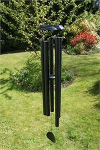 Concerto Wind Chime, 153 cm satin black