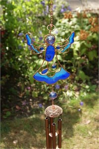 Blue Angel Wind Chime