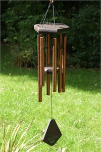 Nature&#39;s Melody Wind Chime, 46 cm bronze