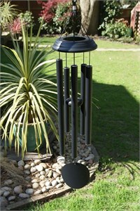 Concerto Wind Chime, 71 cm satin black