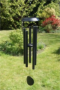 Concerto Wind Chime, 102 cm satin black