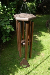 Nature&#39;s Melody Wind Chime, 71 cm bronze