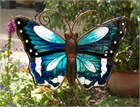 Large Blue Butterfly Wind Chime