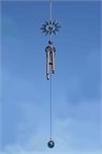 Sunflower Wind Chime, small turquoise