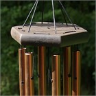 Nature&#39;s Melody Wind Chime, 46 cm bronze