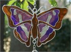 British Butterfly Wind Chime:  Purple Emperor