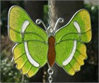Green Hairstreak Butterfly Wind Chime