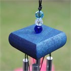 Mini Chime with Crystals, blue