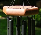 Nature&#39;s Melody Wind Chime, 46 cm black