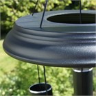 Concerto Wind Chime, 153 cm satin black