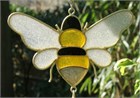Golden Honey Bee Wind Chime
